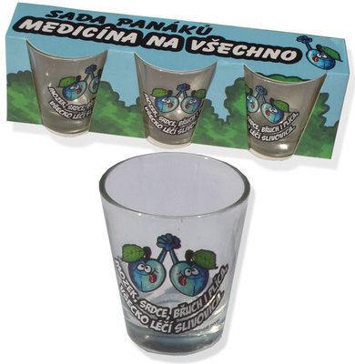 Sada panáků - medicína na všechno
