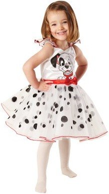 Dívčí kostým 101 Dalmatinů balerína