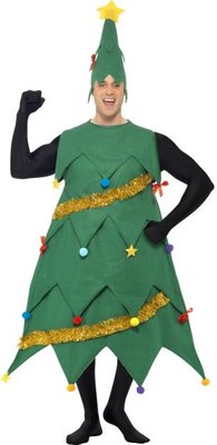 Pánský kostým Vánoční stromek delux