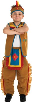 Dětský kostým indián (barevný)