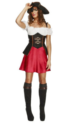 Dámský kostým pirátské děvče