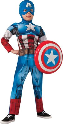 Chlapecký kostým kapitán Amerika