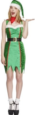 Dámský kostým elfka zelený
