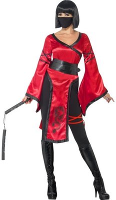 Dámský kostým Ninja