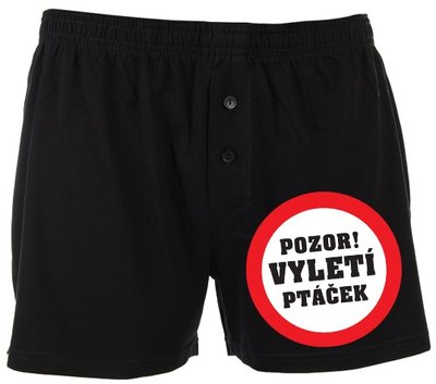 Trenýrky POZOR! Vyletí ptáček