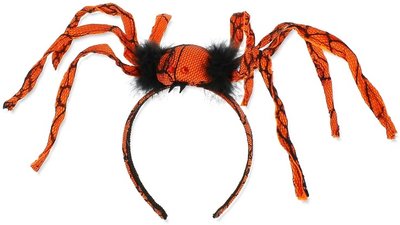 Čelenka s pavoukem oranžová