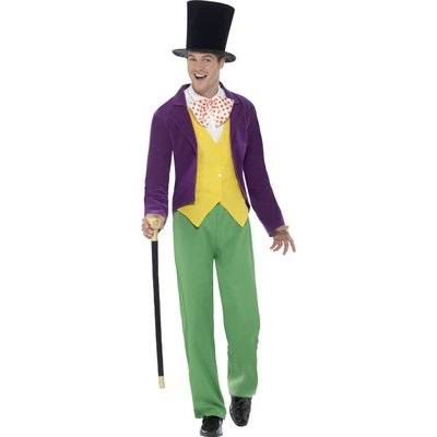Pánský kostým Roald Dahl (Willy Wonka)