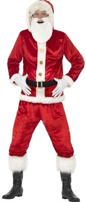 Pánský kostým Santa se zvukovým čipem