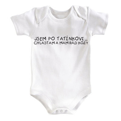 Vtipné dětské body - jsem po tatínkovi