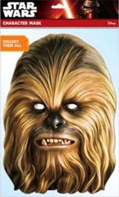 Papírová maska na tvář Star Wars - Chewbacca
