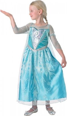 Dívčí kostým Elsa Ledové království Premium