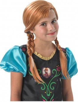 Dívčí paruka Anna Ledové království (frozen)