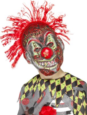 Dětská maska zkroucený klaun