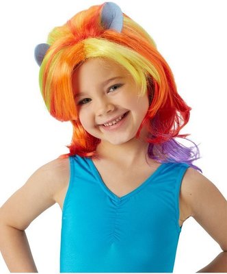 Dívčí paruka Rainbow Dash (My little Pony)