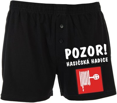 Trenýrky Pozor, hasičská hadice