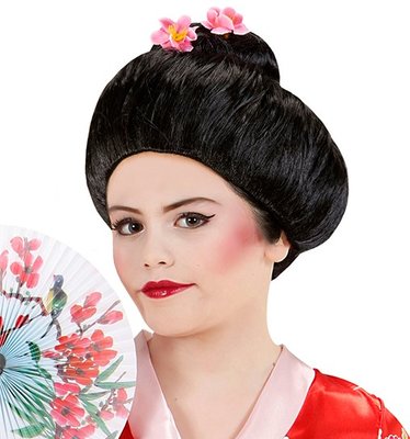 Dívčí paruka Geisha