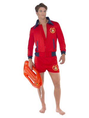 Pánský kostým baywatch (pobřežní hlídka)