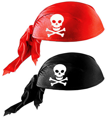 Pirátský šátek na hlavu