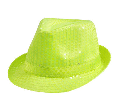 Svítící neonový klobouk
