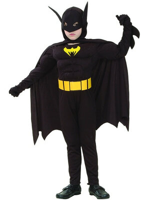 Chlapecký kostým Batman se svaly