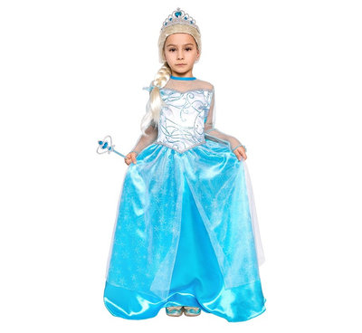 Dívčí kostým Ledová královna Elsa