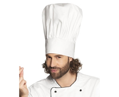 kuchařská čepice šéfa kuchyně