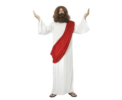 Pánský bílý kostým Ježíš