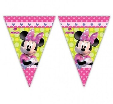 Vlaječková girlanda Mickey Mouse - Minnie