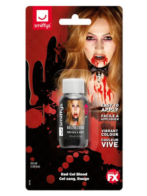 Gelová krev, červená 30 ml