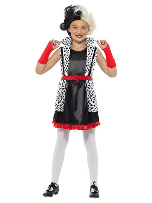 Dívčí kostým Cruella