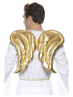 Deluxe andělská křídla, zlatá