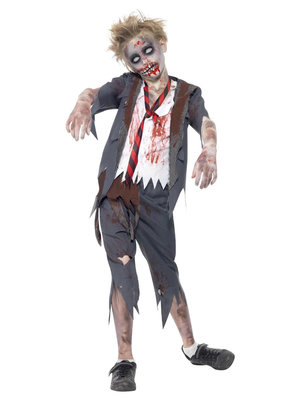 Chlapecký kostým Zombie školák