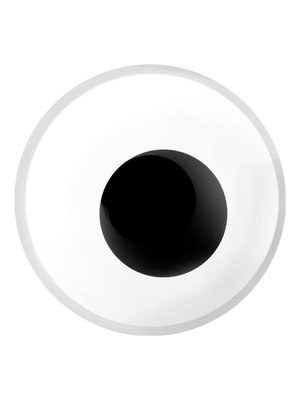 Kontaktní čočky s černým puntíkem