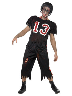 Pánský kostým zombie fotbalista