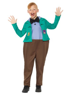 Dětský Willy Wonka Deluxe Augustus Gloop kostým