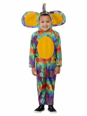 Dětský kostým barevný slon