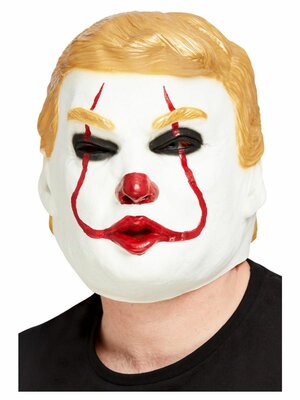 Klaun President trump maska