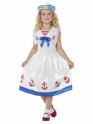Dívčí kostým- námořnice na volném moři