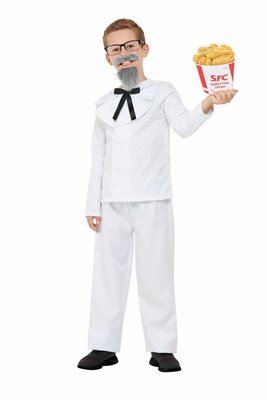 Kostým Kapitána Clucka KFC