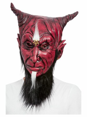 Satanický čert maska