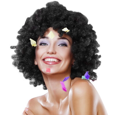 Mega afro paruka dámská