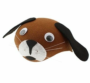 Dětská čepice pejsek