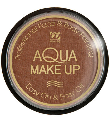 Hnědý aqua make-up, 15g