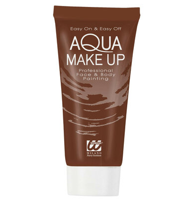 Hnědý aqua make-up v tubě (30ml)