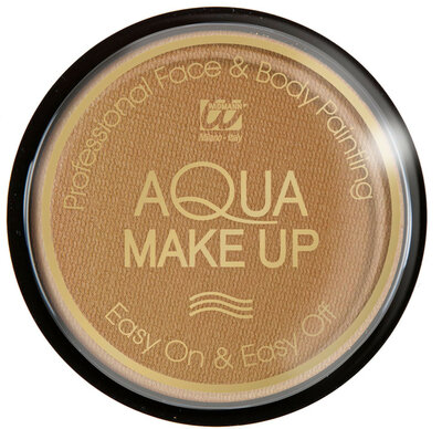 Tmavě béžový aqua make-up, 15g