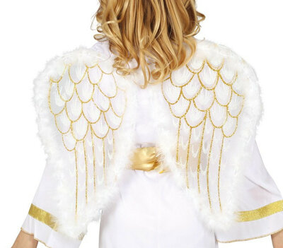 Andělské křídla zlaté 47x40 cm
