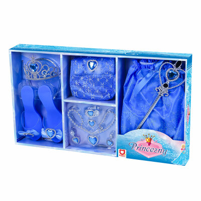 Sada princezna Elsa modrá