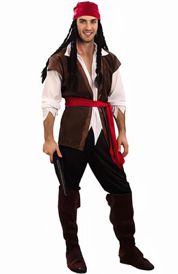 Pánský kostým pirát Buccaneer