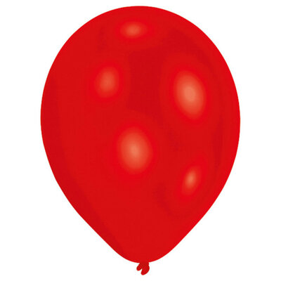 Červený latexový balónek (průměr 27cm)