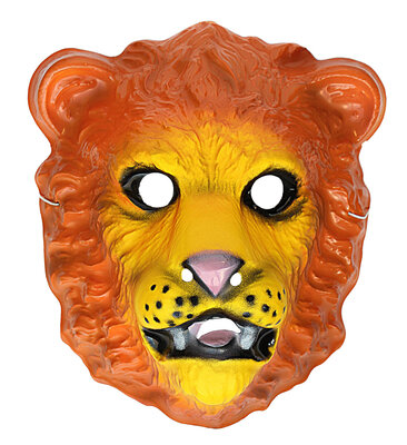 Dětská plastová maska Lev